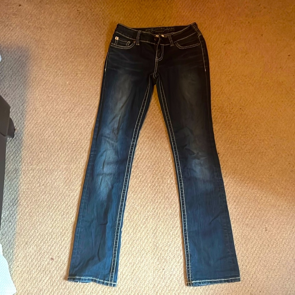 Low rise bootlegger jeans (flare jeans )